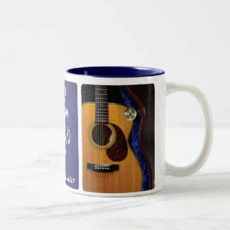 Gitarren-Luftfeuchtigkeitsregler-Kaffee-Tasse Zweifarbige Tasse