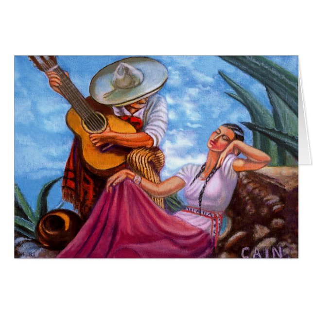 GITARREN-MANN (Vorderseite (Horizontal))