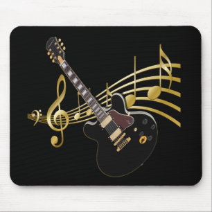 Gitarren-Musik-Mausunterlage Mousepad