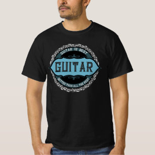 Gitarren-Musiknote T-Shirt