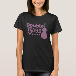 Gitarren Percussion Jam Session Double Bass Gitar T-Shirt