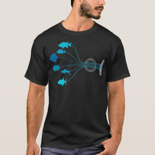 Gitarren-Saite, Akustikgitarre, Männergitarre T-Shirt