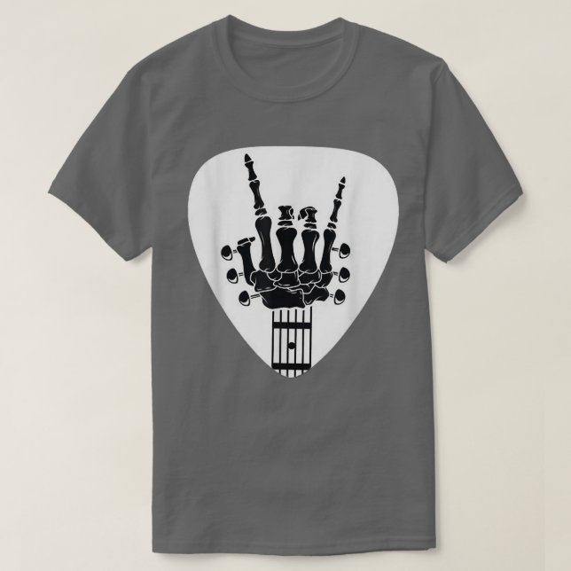 Gitarren-Shirt, Gitarre-Shirt, Gitarre-Shirt-Männe T-Shirt (Design vorne)