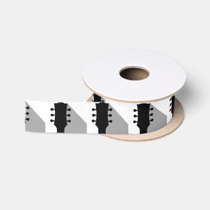 Gitarren-Spindelkasten mit Schatten Satinband