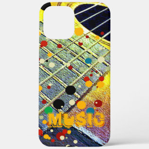 Gitarren Strings Musikalische Wasserfarbe Case-Mate iPhone Hülle