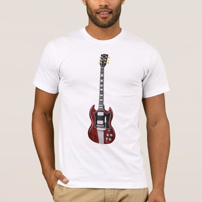 Gitarren-T - Shirt (Vorderseite)