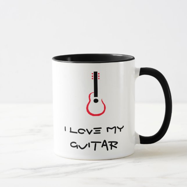 Gitarren-Tasse Tasse (Rechts)