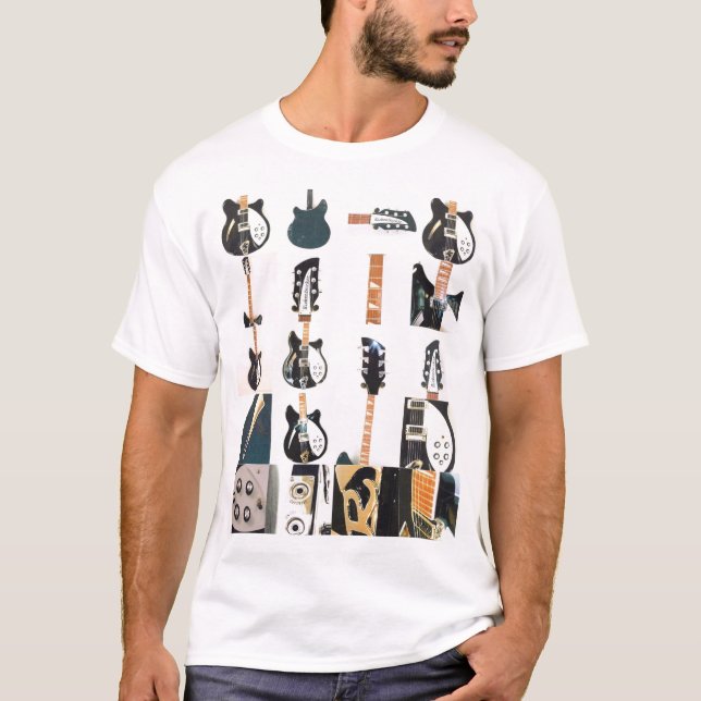 Gitarren-Teile T-Shirt (Vorderseite)
