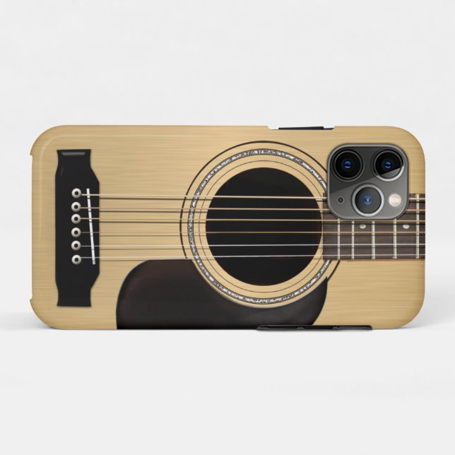 Gitarren-Telefon Case-Mate iPhone Hülle (Rückseite (Horizontal))
