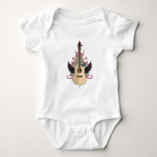 Gitarren-Vibes Baby Strampler