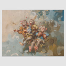 Gitarren - Zierpapier für Ölgemälde