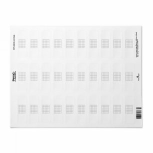 Gitarrenakkorddiagramm Fret Board Graue Vorlage