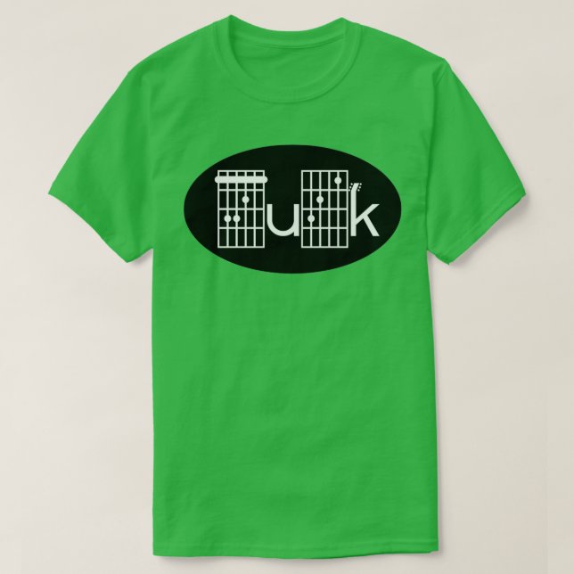 Gitarrenakkorde T-Shirt (Design vorne)
