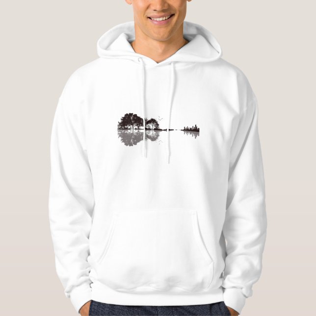 Gitarrenbaumvögel Hoodie (Vorderseite)