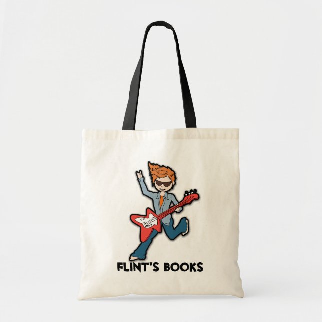 Gitarrenbibliotheks-Buchtasche der Jungen rockstar Tragetasche (Vorne)