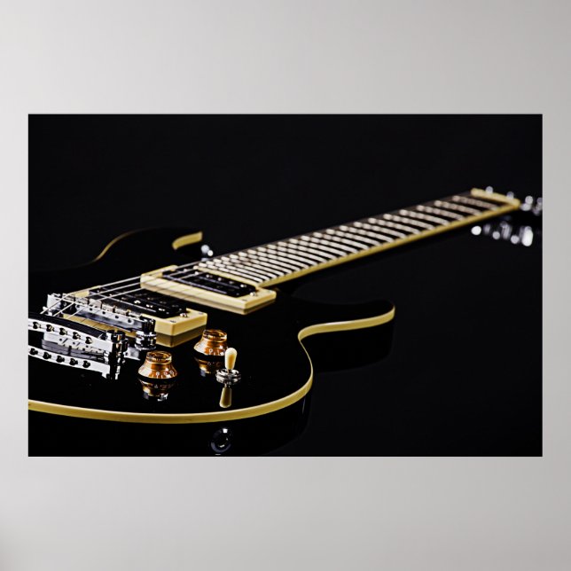Gitarrenbild-Poster Poster (Vorne)