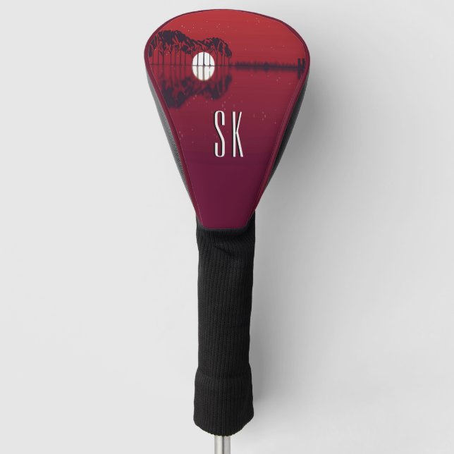 Gitarrencove Initial Golf Headcover (Vorderseite)
