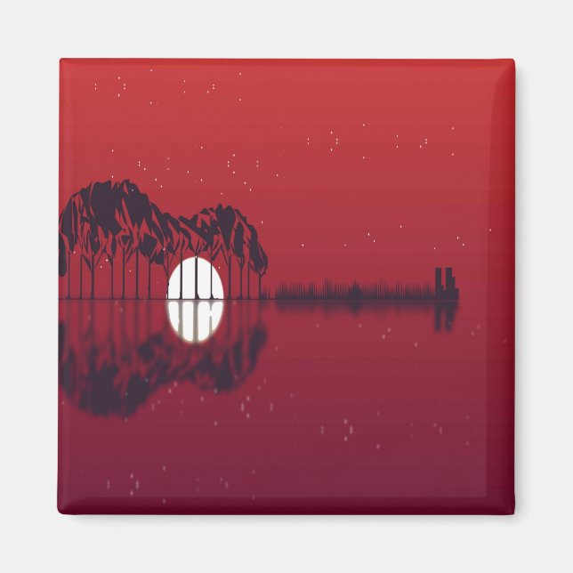 Gitarrencove Magnet (Vorne)