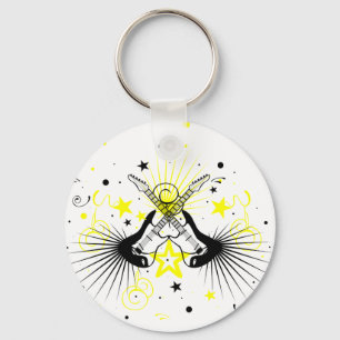 Gitarrendesign Schlüsselanhänger