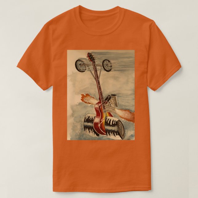 Gitarrendragster Classic TShirt (Design vorne)