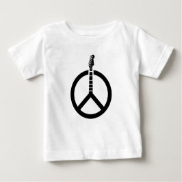 Gitarrenfriedenszeichen Baby T-shirt