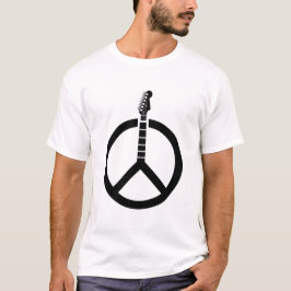 Gitarrenfriedenszeichen T-Shirt