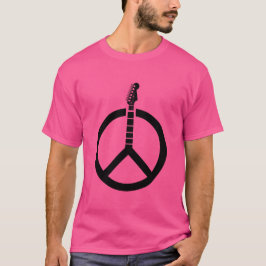 Gitarrenfriedenszeichen T-Shirt