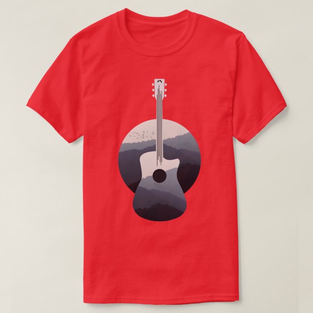 Gitarrengebirge T-Shirt (Design vorne)