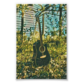 Gitarrengeschenk Fotodruck