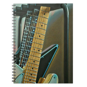 Gitarrengeschenk für Väter Notizblock