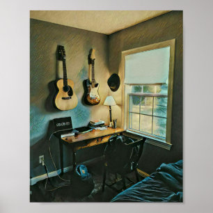 Gitarrengeschenke Poster