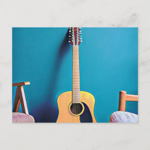 Gitarrengeschenke Postkarte