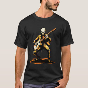 GitarrenHalloween-Kostüm Beängstigende Gitarrenspi T-Shirt