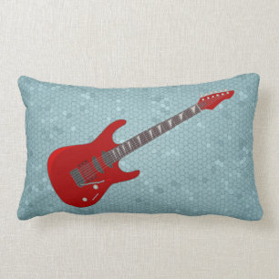 Gitarrenillustrationskissen Lendenkissen