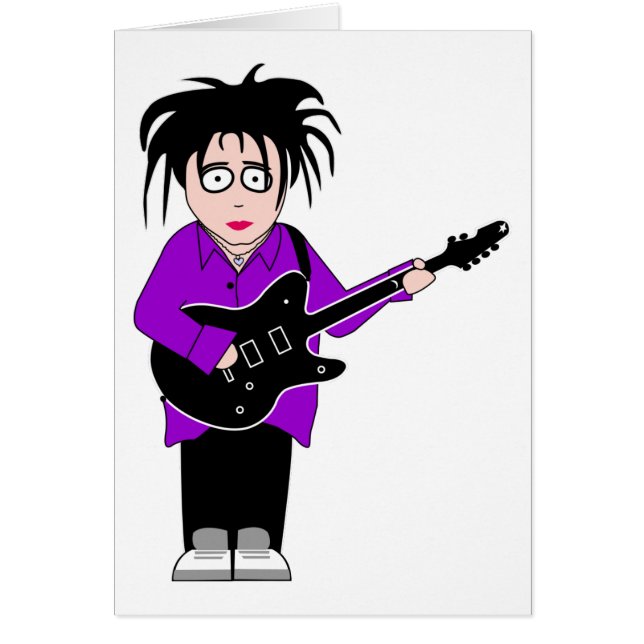 Gitarrenkarte (Vorne)