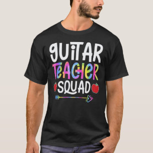 Gitarrenlehrer-Truppe Erster Schultag Tie Dye T-Shirt