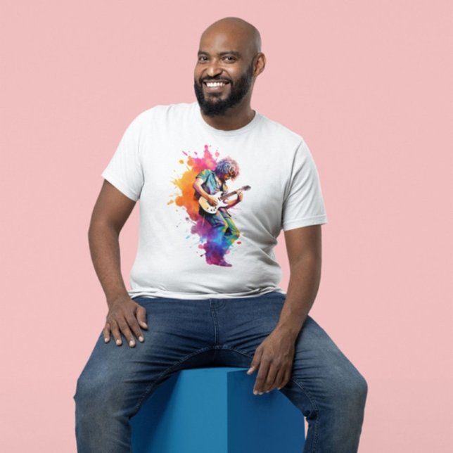 Gitarrenmann  T-Shirt (Von Creator hochgeladen)