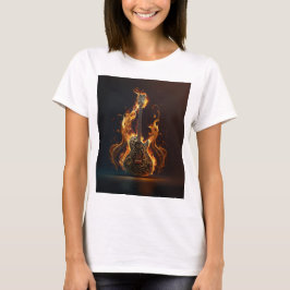 Gitarrenmode Gitarrist, Tätowierung T-Shirt