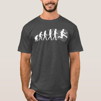 Gitarrenmusik Evolution Lustiger Musiker Spaß vint T-Shirt