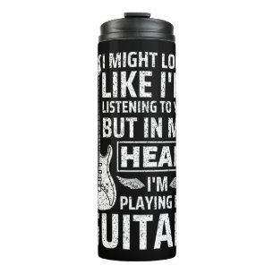 Gitarrenmusik Thermosbecher