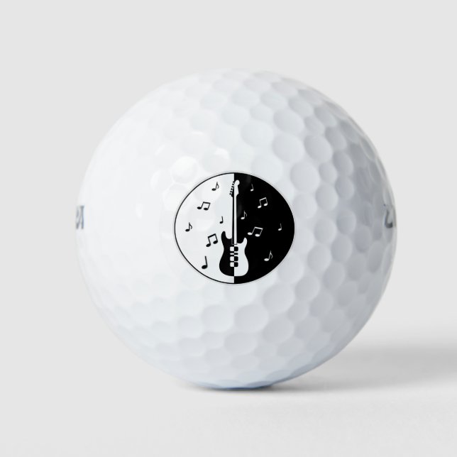 Gitarrennacht Golfball (Vorderseite)
