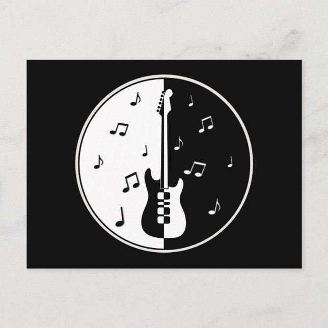 Gitarrennacht Postkarte (Vorderseite)