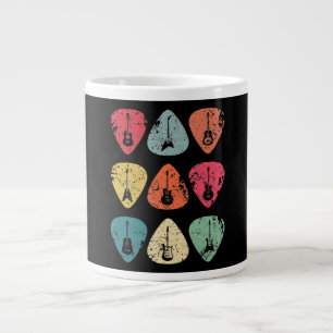 Gitarrenpick Retro Vintage für Gitarristen Bassist Jumbo-Tasse
