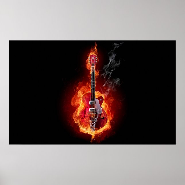 Gitarrenposter Poster (Vorne)