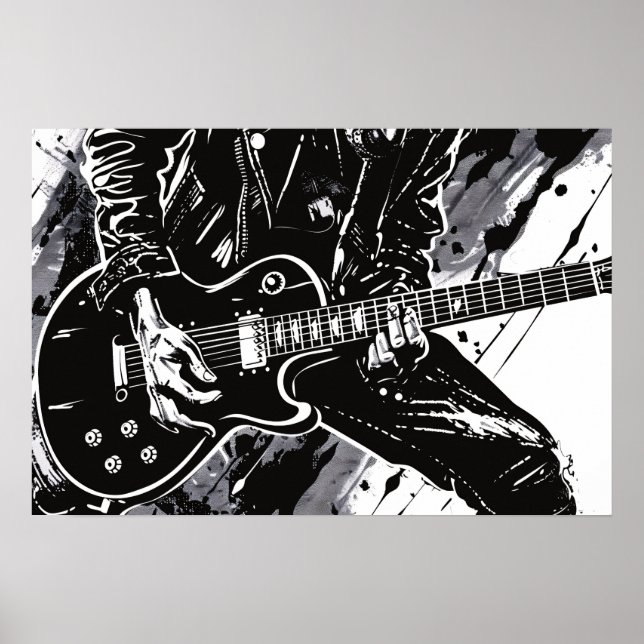 Gitarrenposter Poster (Vorne)