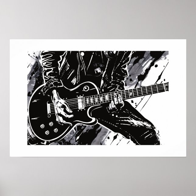 Gitarrenposter Poster (Vorne)