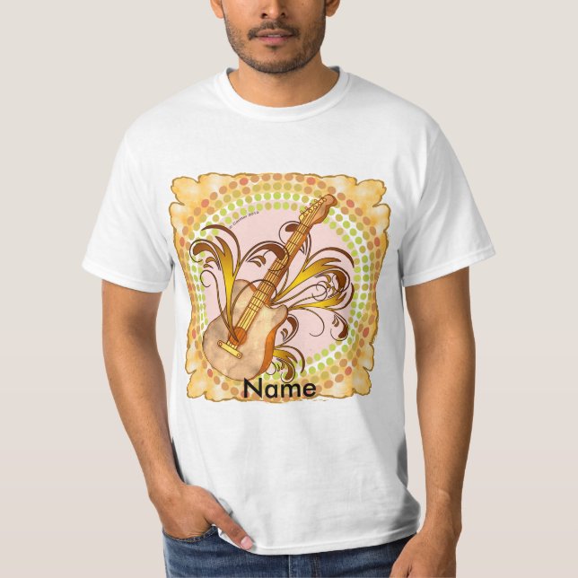 Gitarrenrhythmus T-Shirt (Vorderseite)