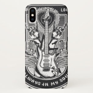 Gitarrenrock-Design Case-Mate iPhone Hülle
