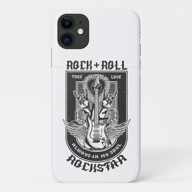 Gitarrenrock-Design Case-Mate iPhone Hülle (Rückseite)