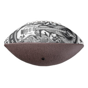 Gitarrenrock-Design Football